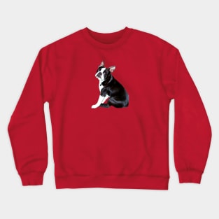 A Boston Terrier - Just the Dog Crewneck Sweatshirt